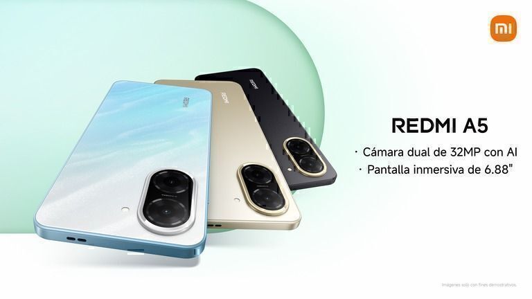 Xiaomi presenta el nuevo Redmi A5: Más pantalla, mejor cámara y un rendimiento que sorprende